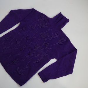 Rare Vintage Purple Sweater!